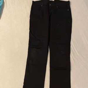 Black Levi Classic Straight leg jeans